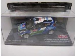 Ford Fiesta RS WRC #4 P. Solberg/C. Patterson Rally Monte Carlo 2012, blue/white