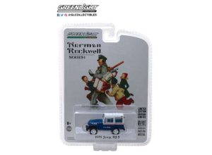 Jeep DJ 5 1971 *Norman Rockwell* Delivery Vehicles Series 1, blue/white