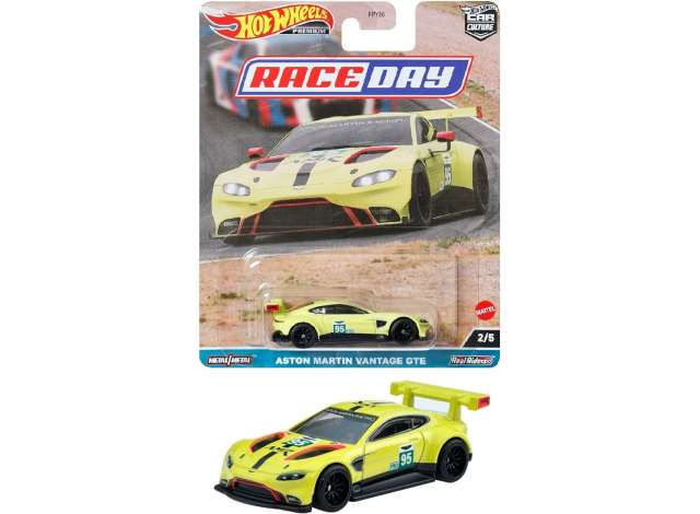 Aston Martin Vantage GTE #95, yellow-gree