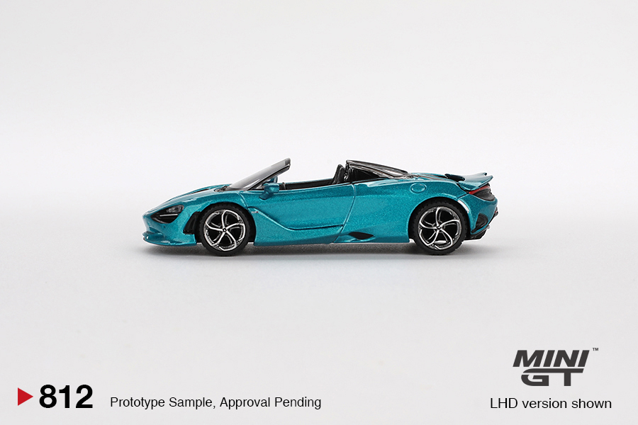 MCLAREN 750S SPIDER BELIZE BLUE 2024 – Bild 3