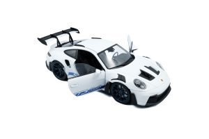 PORSCHE 911 GT3RS WHITE WITH BLUE STRIPES 2024