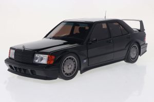 MERCEDES-BENZ 190 (W201) EVO II SOLIDO WORKS BLACK 1990