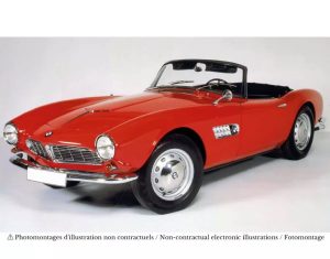 BMW 507 1956 Japanese Red