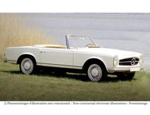 Mercedes-Benz 230 SL 1963 White