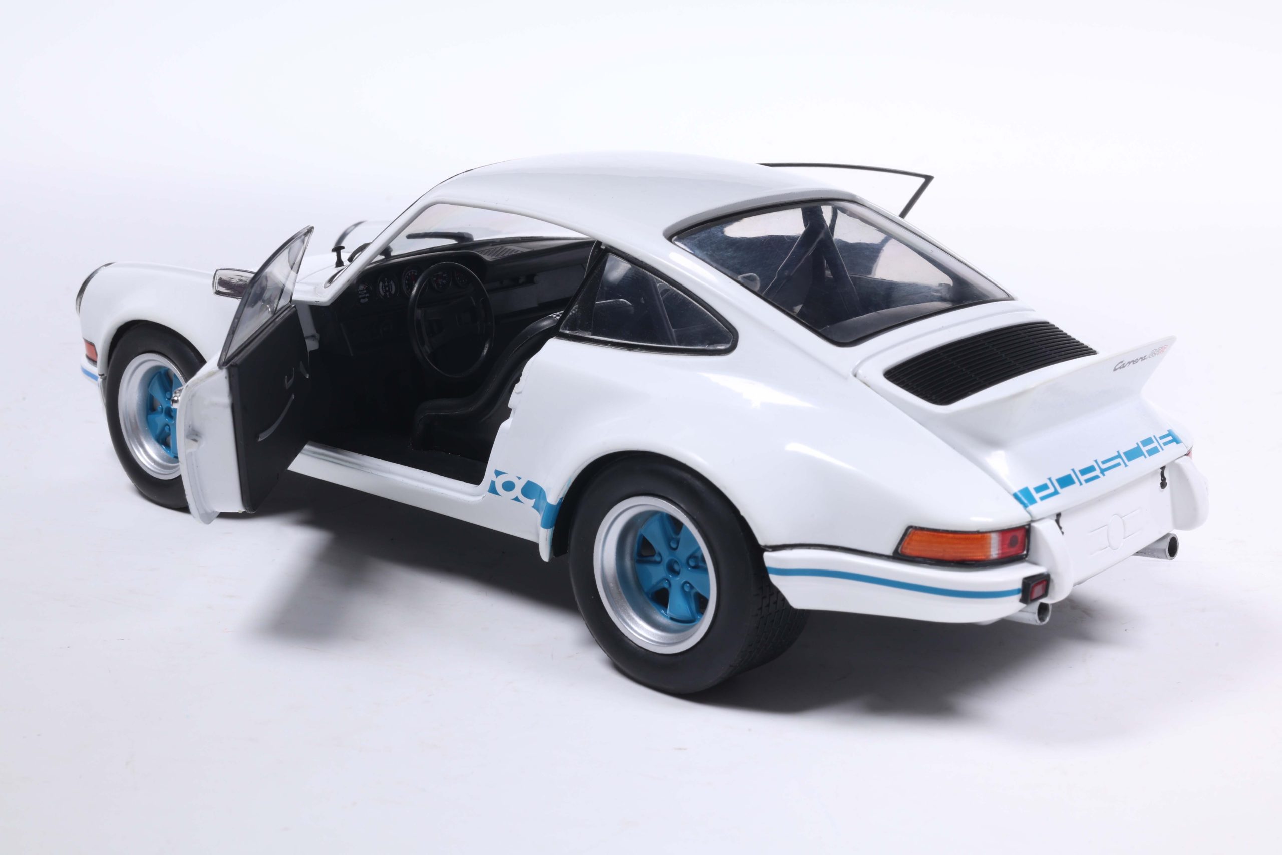 PORSCHE 911 RSR WHITE / BLUE CARRERA STRIPES 1973 – Bild 4
