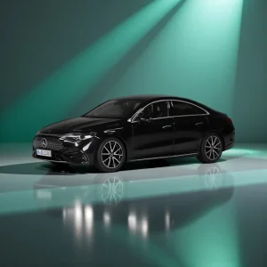 Mercedes-Benz CLA Coupé with EQ technology, black