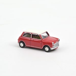 Mini Cooper S 1964 Tartan Red and White Roof