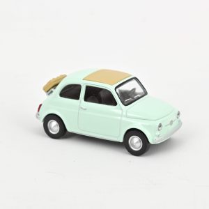 Fiat 500 F 1965 Pastel Blue Jet-car