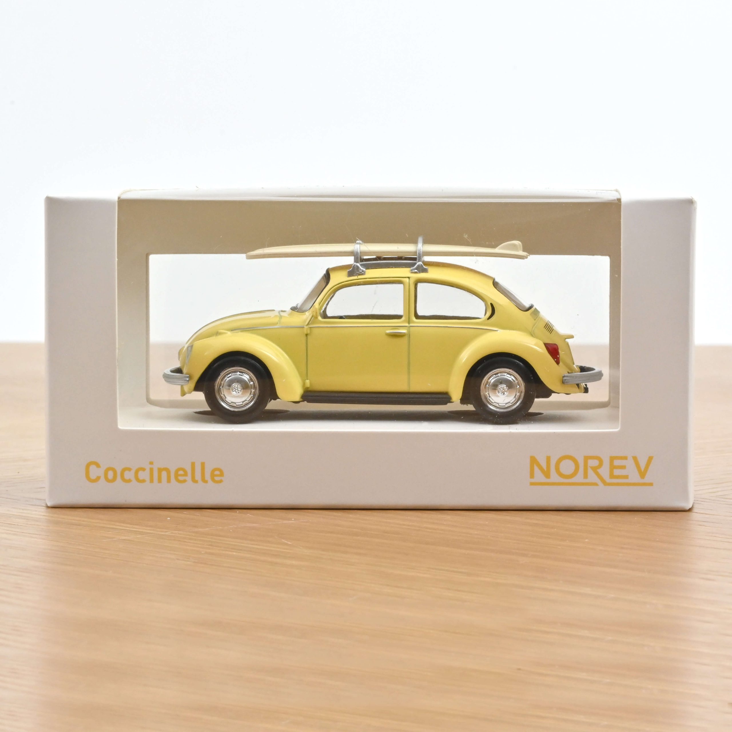 VW Beetle 1303 1973 Pastel Yellow with Surfboards Jet-car – Bild 2