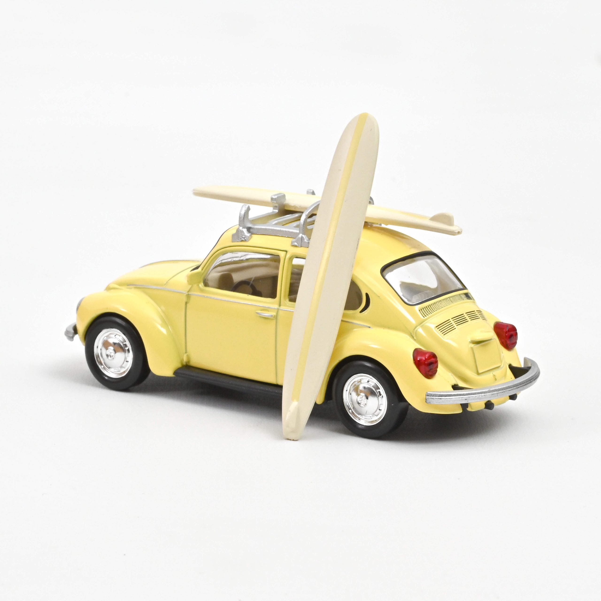 VW Beetle 1303 1973 Pastel Yellow with Surfboards Jet-car – Bild 3