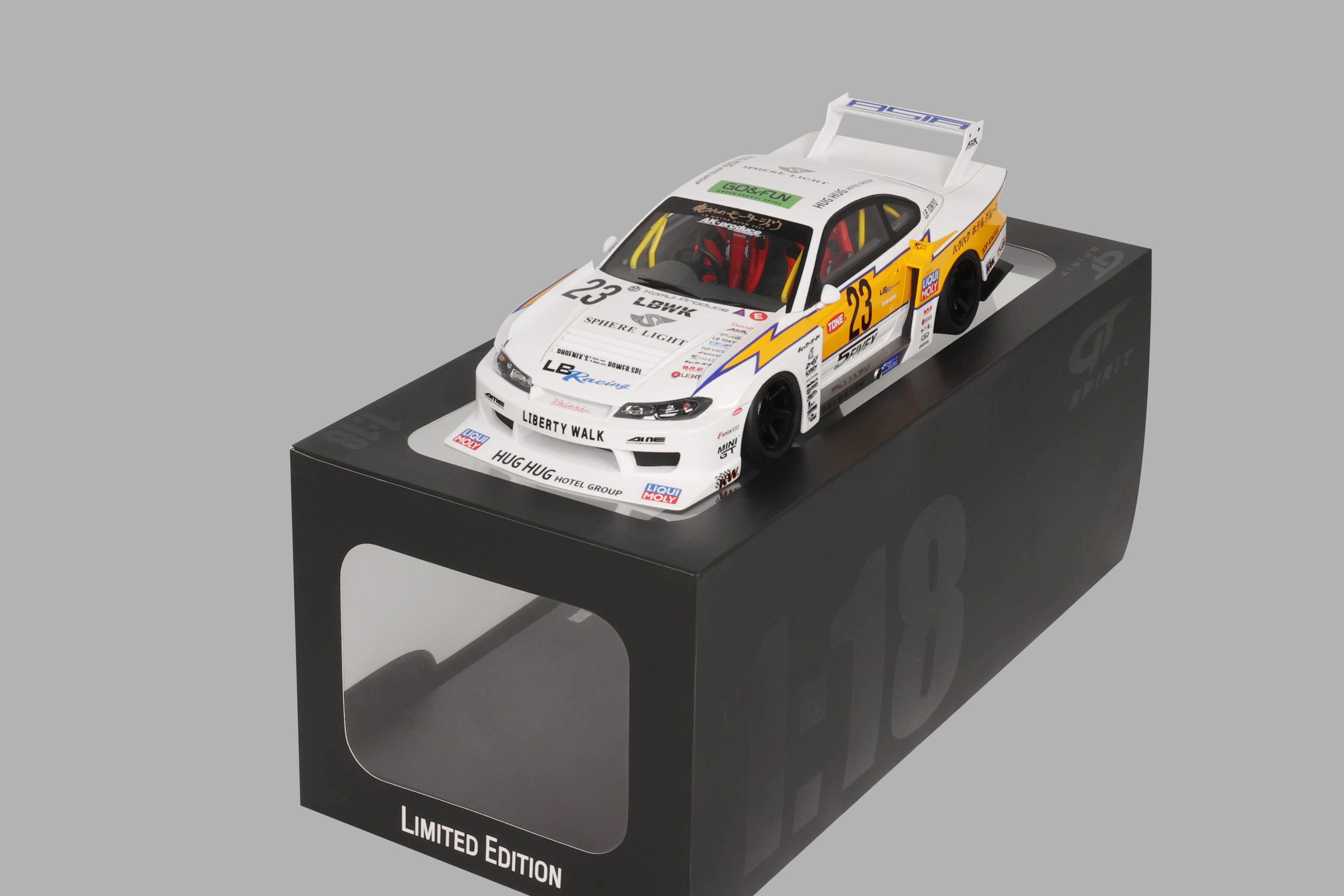 NISSAN S15 SILVIA LB SUPER SILHOUETTE WHITE 2021 – Bild 3