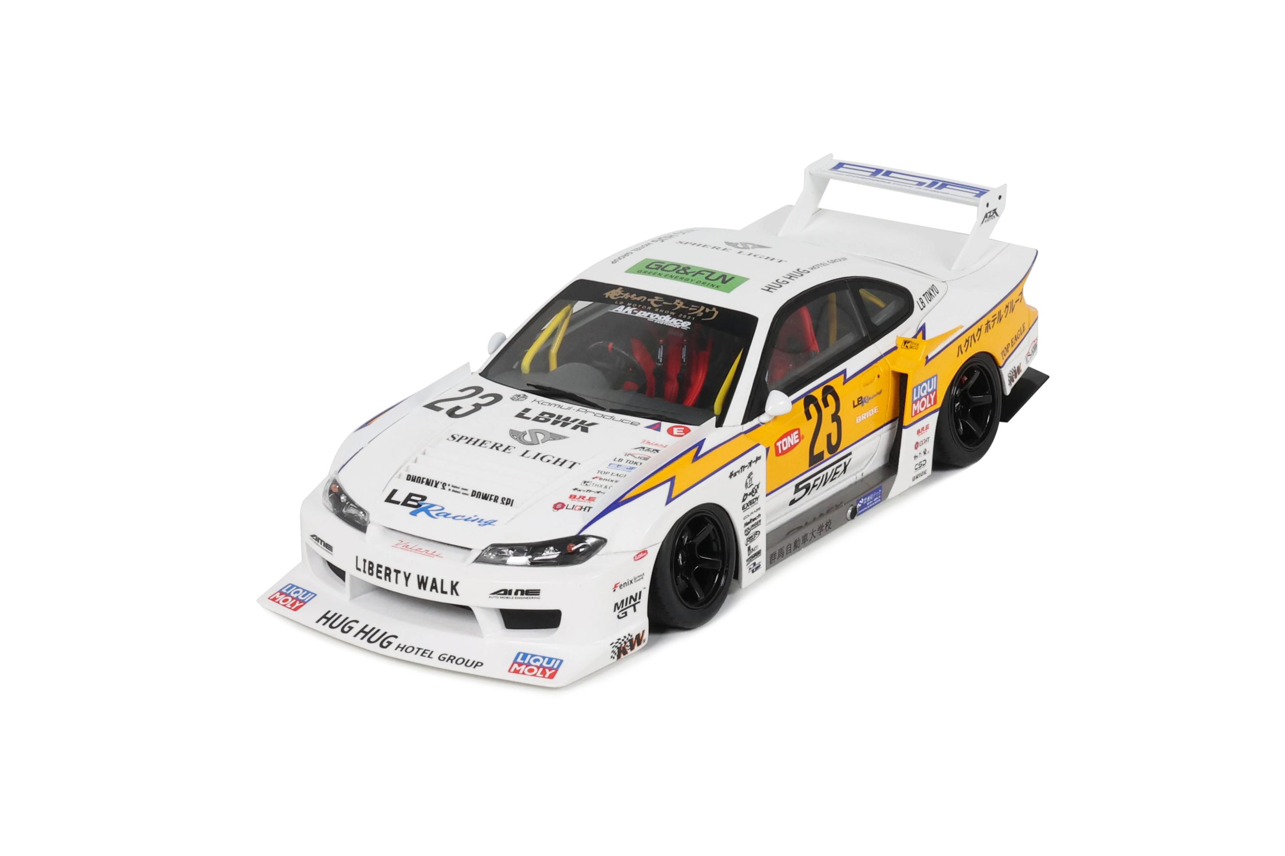 NISSAN S15 SILVIA LB SUPER SILHOUETTE WHITE 2021 – Bild 5