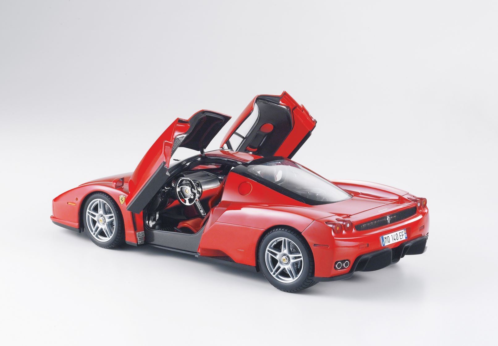 Ferrari Enzo open diecast Rosso Corsa - Silver wheels - Luxury pack – Bild 9