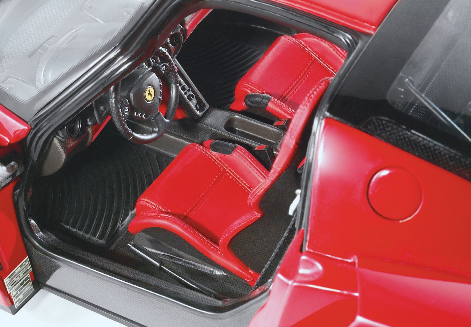Ferrari Enzo open diecast Rosso Corsa - Silver wheels - Luxury pack – Bild 6