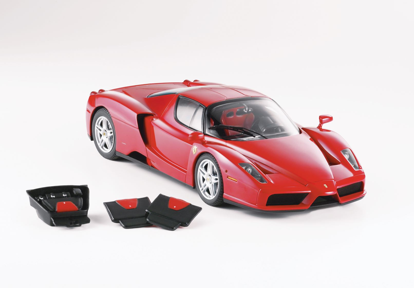 Ferrari Enzo open diecast Rosso Corsa - Silver wheels - Luxury pack – Bild 3