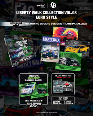 CARD LIBERTY WALK COLLECTION VOL 03 EURO STYLE-HOBBY BOX (5 PACK) 2027