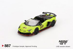 LAMBORGHINI AVENTADOR SVJ 63 ROADSTER VERDE SHOCK 2022