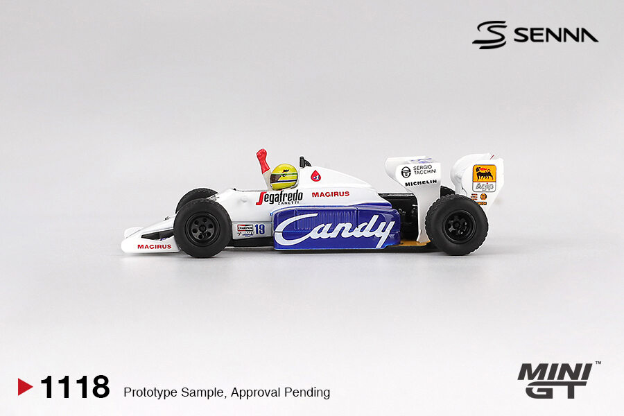 Toleman TG184 #19 Ayrton Senna 1984 Monaco Grand Prix 2nd Place – Bild 3