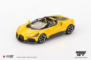 BUGATTI W16 MISTRAL YELLOW 2023