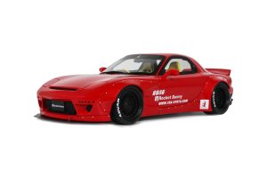 ROCKET BUNNY AERO (V1) MAZDA RX7 (FD3S) RED 2015