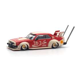 Nissan Skyline C210 Kaido Racer *Bosozoku Style*, Coca-cola JP, red/white