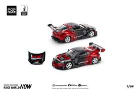 TOYOTA Pandem GR86 *Advan*, black/red