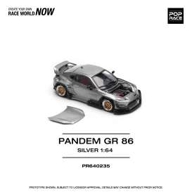 TOYOTA Pandem GR86, silver