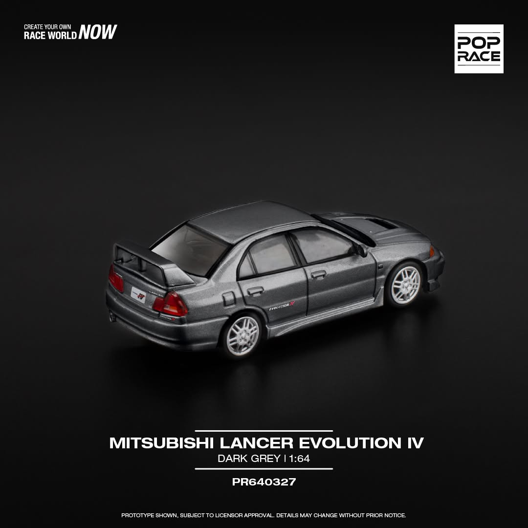 Mitsubishi Lancer Evolution IV, dark grey – Bild 3