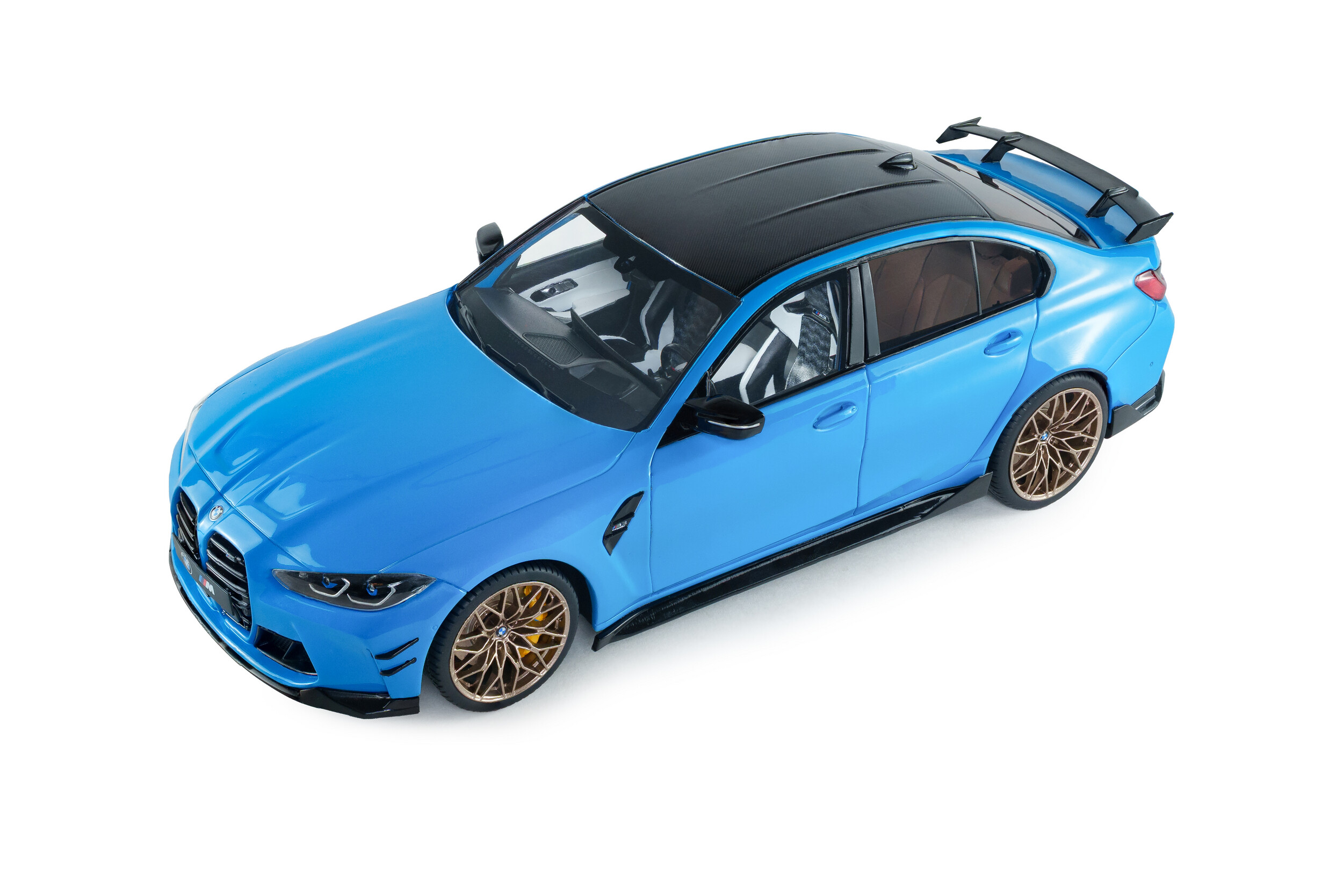 BMW M3 G80 PERFORMANCE PARTS DAYTONA BEACH BLUE 2024 – Bild 4
