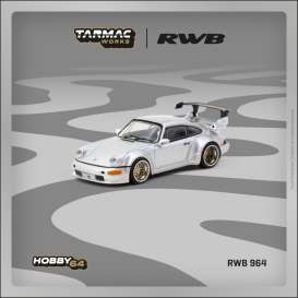 PORSCHE RWB 964, silver