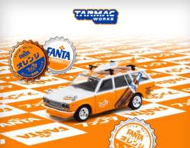Datsun Bluebird 510 Wagon *FANTA*, orange/white