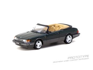 SAAB 900 TURBO CABRIOLET DARK GREEN 1997