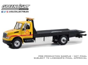 International Durastar 4400 Flatbed Truck *Shell Oil Shell Roadside Service 24 Hour*