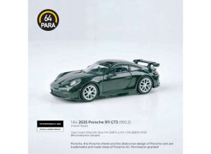 Porsche 911 GT3 (992.2), Oak Green Metallic Neo, 2025